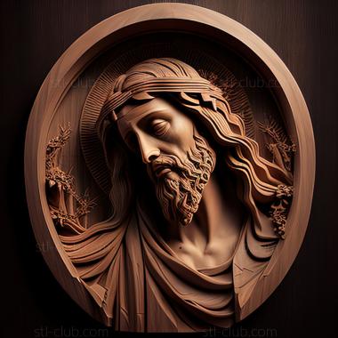 3D model st jesus (STL)